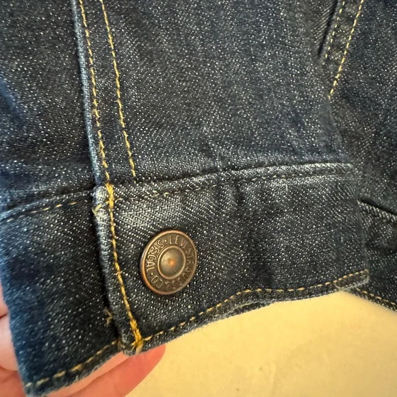 Levi's Jean Jacket w Sherpa & Quilted Lining, sz M - Picture 5 of 14